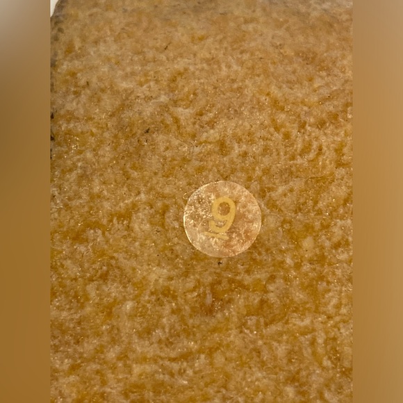 Joe Fresh Leather Suede Bootie Brown Foldable Sherpa Chunky Block Heel Boots - 9 - Picture 8 of 13